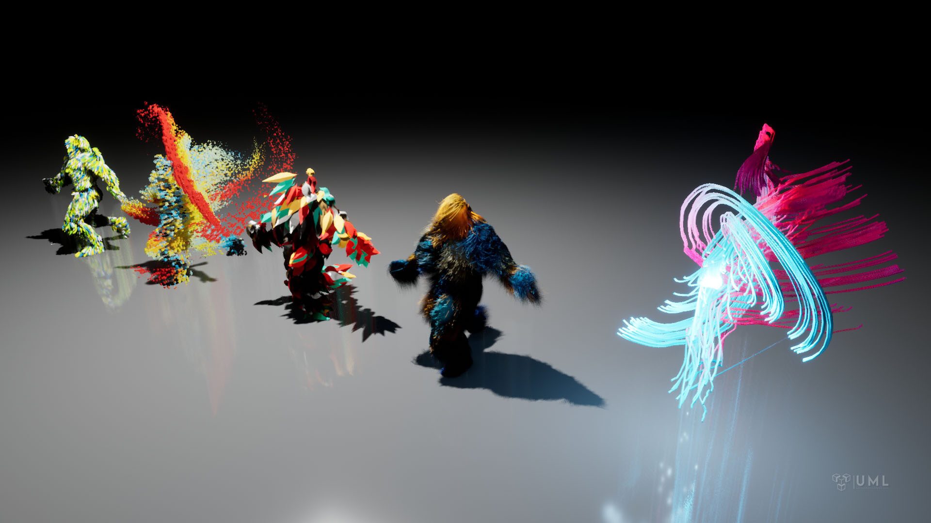 Screenshot out of the engine of our characters